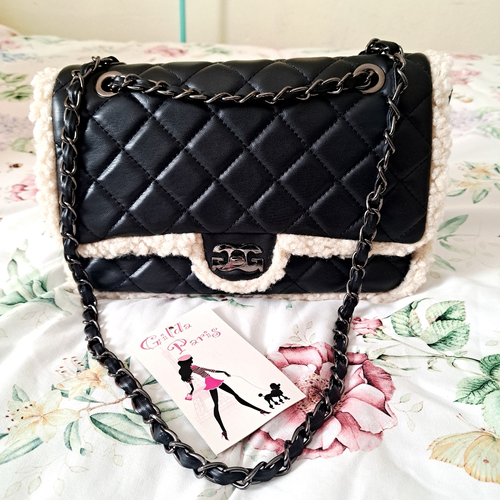 Nwt Gilda Paris Chic Black Quilted Shoulder Bag Price Firm Not Accepting Offers